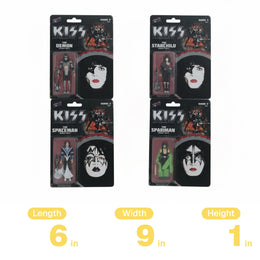 BifBang Pow! Kiss Series 2 Action Figure - THE DEMON DYNASTY OUTFIT
