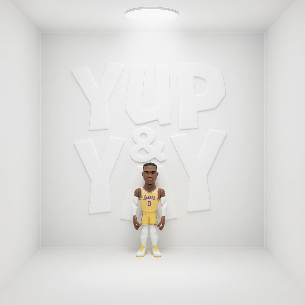 Funko Gold NBA: L.A.  Lakers - Russell Westbrook Vinyl Figure (CHASE)