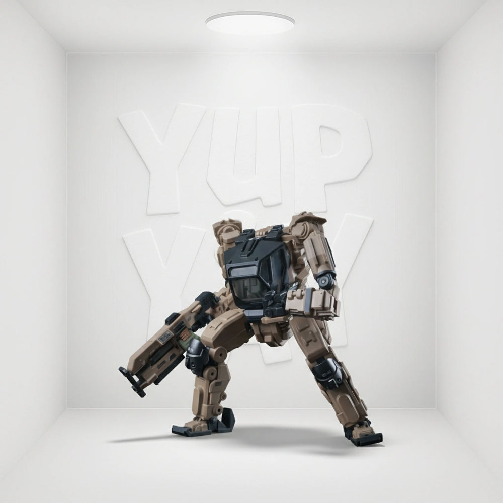 Forging Soul 1/60 AGS-12 Iron First Team BP-48 Heavy-Armed Guard Desert Type Action Figure