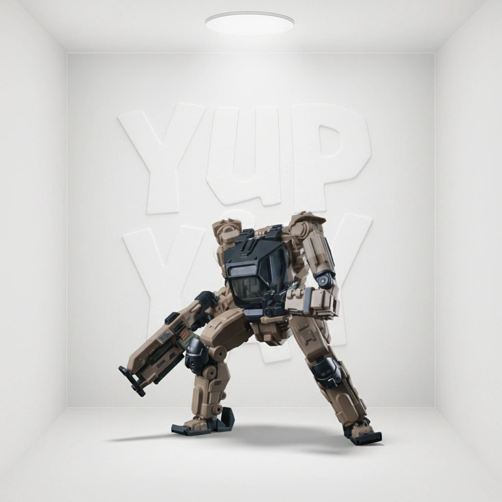 Forging Soul 1/60 AGS-12 Iron First Team BP-48 Heavy-Armed Guard Desert Type Action Figure