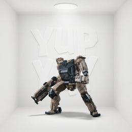 Forging Soul 1/60 AGS-12 Iron First Team BP-48 Heavy-Armed Guard Desert Type Action Figure
