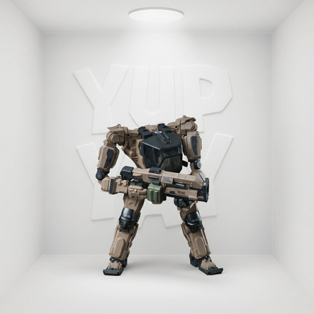 Forging Soul 1/60 AGS-12 Iron First Team BP-48 Heavy-Armed Guard Desert Type Action Figure