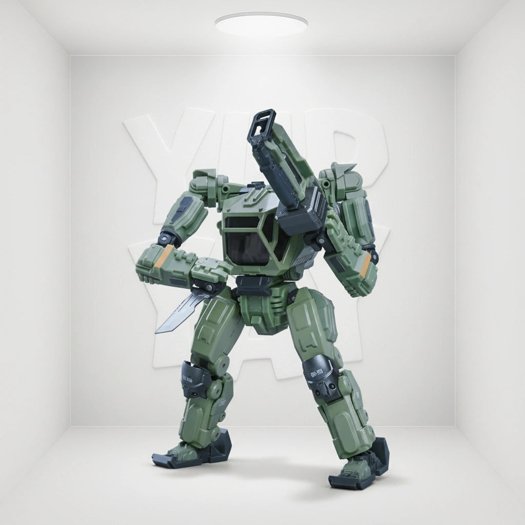 Forging Soul 1/60 AGS-12 Iron First Team BP-48 Heavy-Armed Guard Desert Type Action Figure