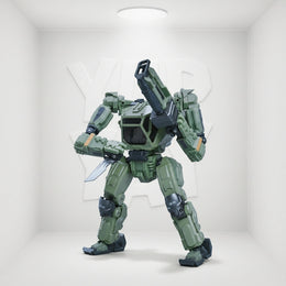 Forging Soul 1/60 AGS-12 Iron First Team BP-48 Heavy-Armed Guard Desert Type Action Figure