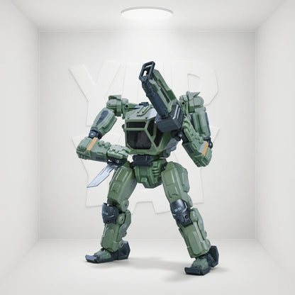 Forging Soul 1/60 AGS-12 Iron First Team BP-48 Heavy-Armed Guard Desert Type Action Figure