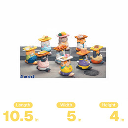 Lamtoys Hardworking Uncle Cat Vol 1 Blind Box Set