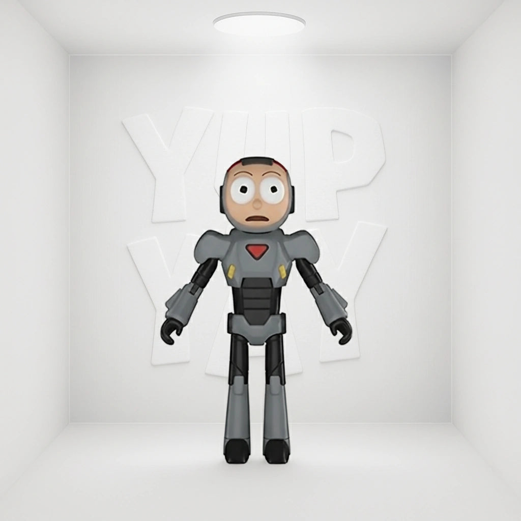 Funko Rick & Morty Collectible Action Figure -  PURGE SUIT MORTY