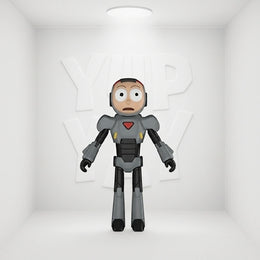 Funko Rick & Morty Collectible Action Figure -  PURGE SUIT MORTY