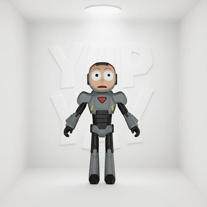 Funko Rick & Morty Collectible Action Figure -  PURGE SUIT MORTY