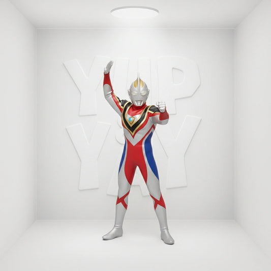 Ultraman Gaia Supreme Version - Hero's Brave Statue Figure