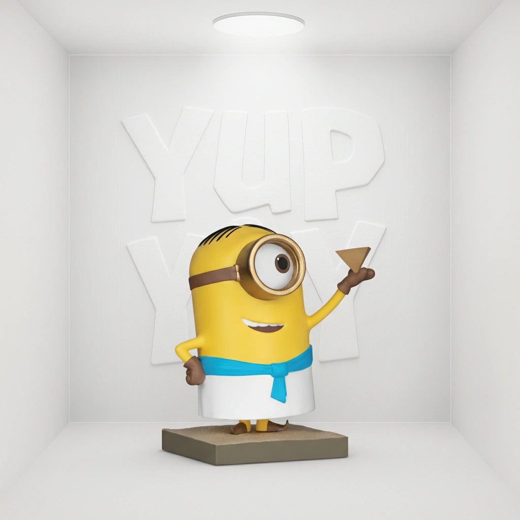Minions series Egyptian Stuart (Mini Egg Attack)