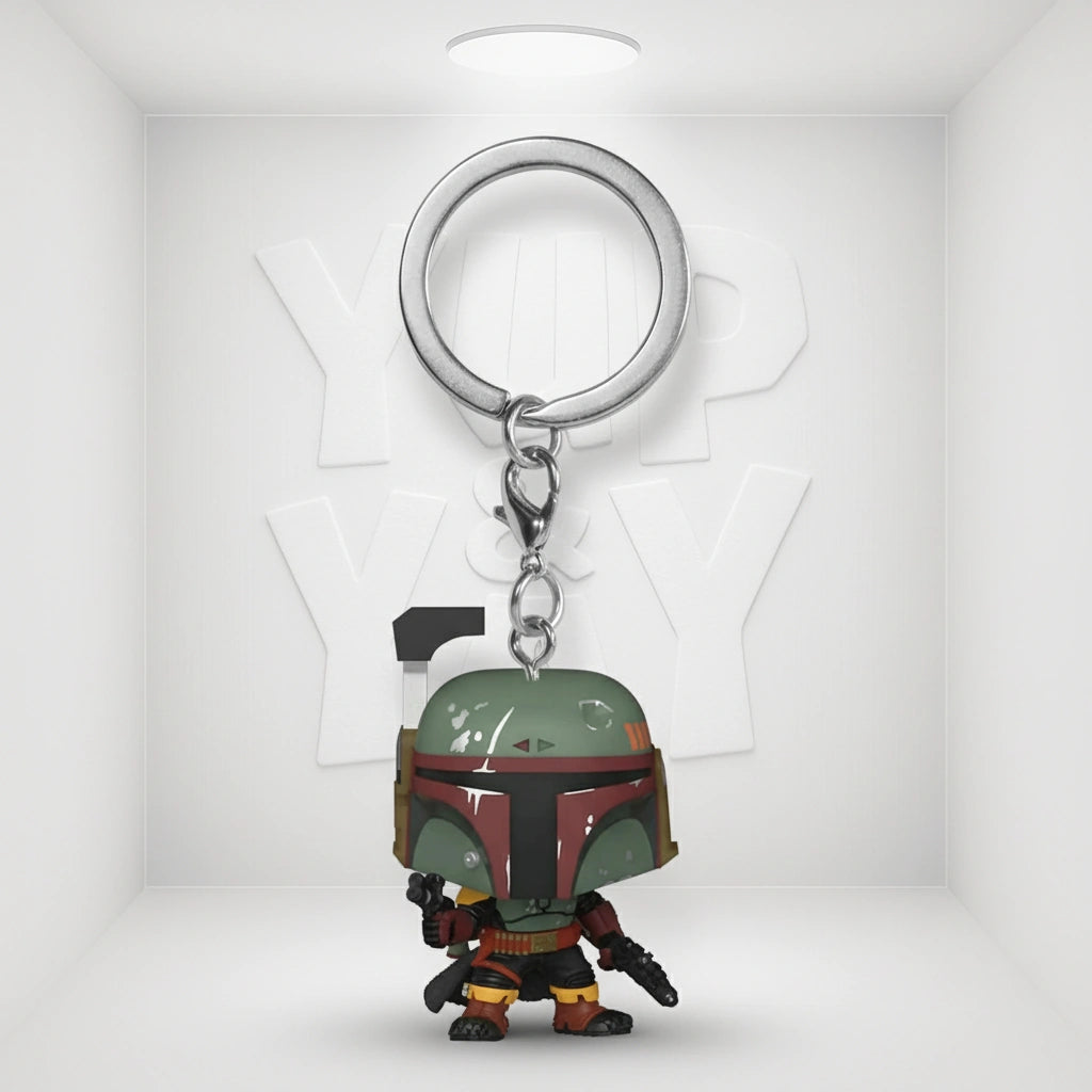 Funko Pop Keychain! Star Wars - Boba Fett