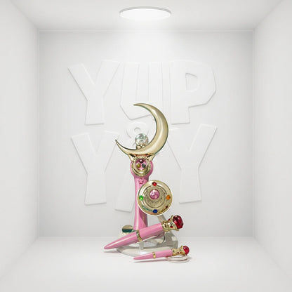 Sailor Moon Proplica Transformation Brooch & Disguise Pen Set