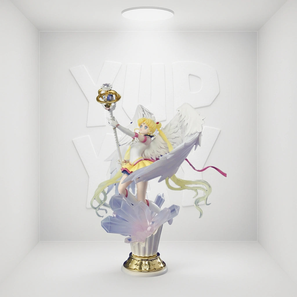 Sailor Moon Figuarts Zero Chouette Chibi-Usa and Helios Statue