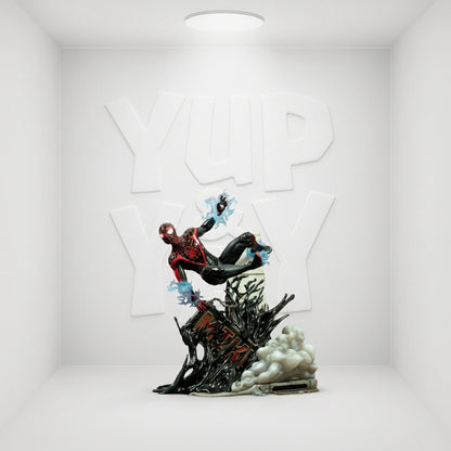 2019 Spiderman Marvel Diamond Select PVC Diorama NIB - Miles Morales - Gamestop