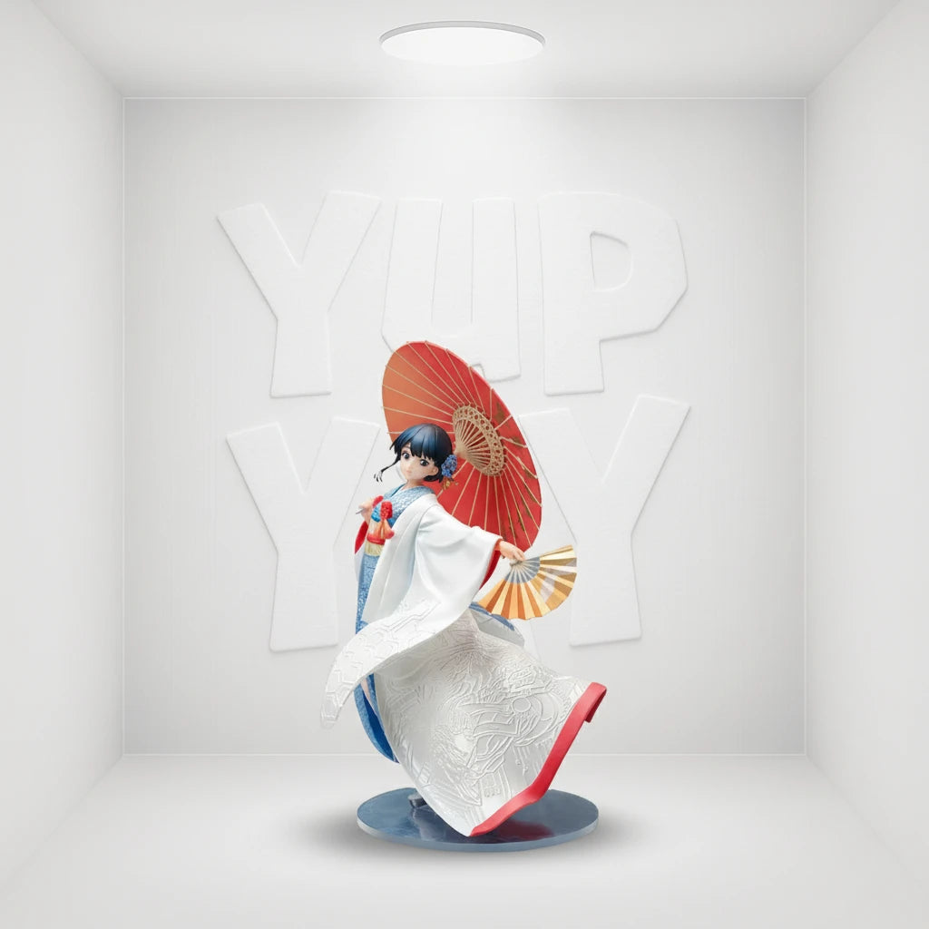 Furyu SSSS.Gridman - Rikka Takarada (Shiromuku Ver.) 1/7 Scale Figure