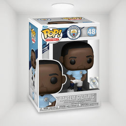 Funko Pop Football! Manchester City: Raheem Sterling #48