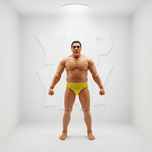 Super7 Ultimates 7-inch Series Legendary Wrestling Champion - Andre The Giant (Yellow Trunks Ver.)