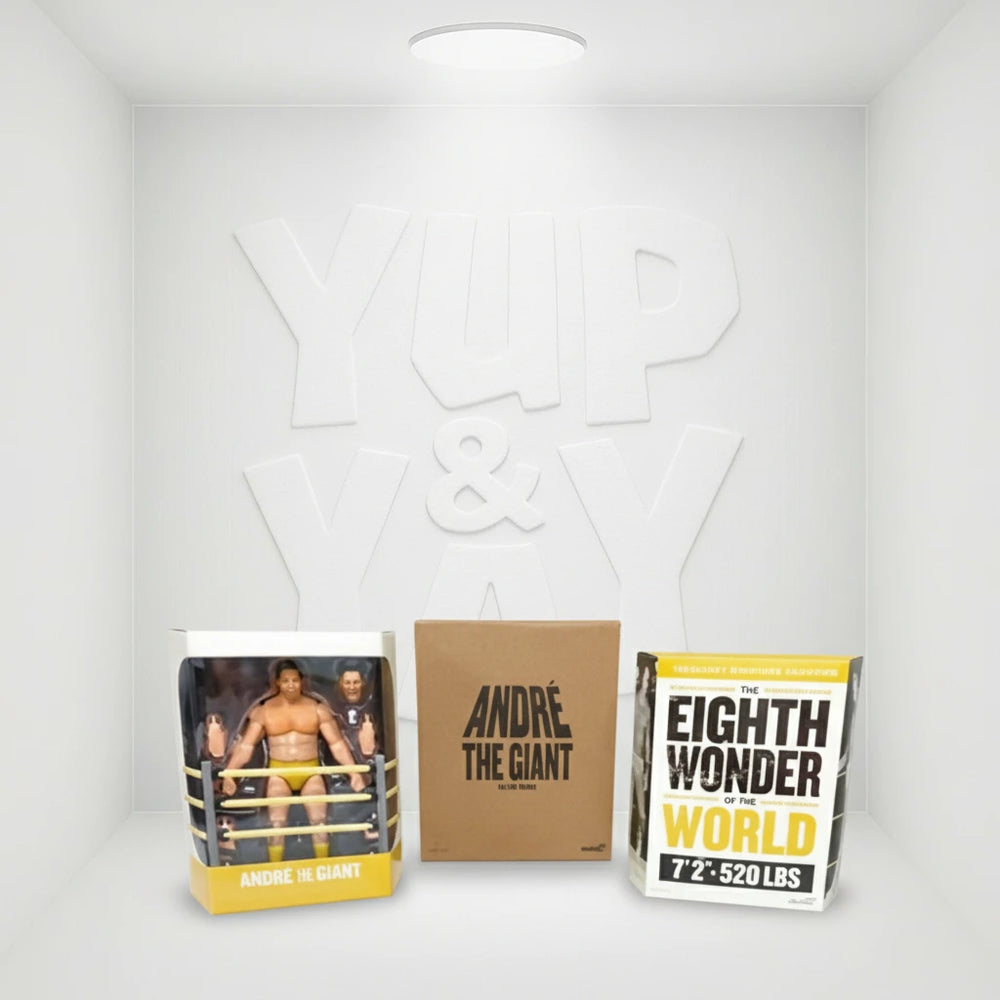 Super7 Ultimates 7-inch Series Legendary Wrestling Champion - Andre The Giant (Yellow Trunks Ver.)