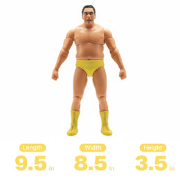 Super7 Ultimates 7-inch Series Legendary Wrestling Champion - Andre The Giant (Yellow Trunks Ver.)