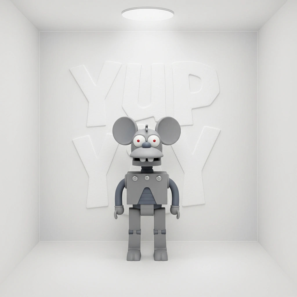 Super7 Ultimates 7-inch Series The Simpsons - Itchy Robot