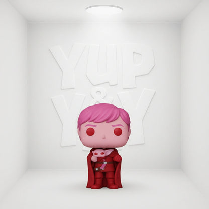 Funko Pop! Vinyl: Star Wars - Luke Skywalker with Grogu (Pink) #494