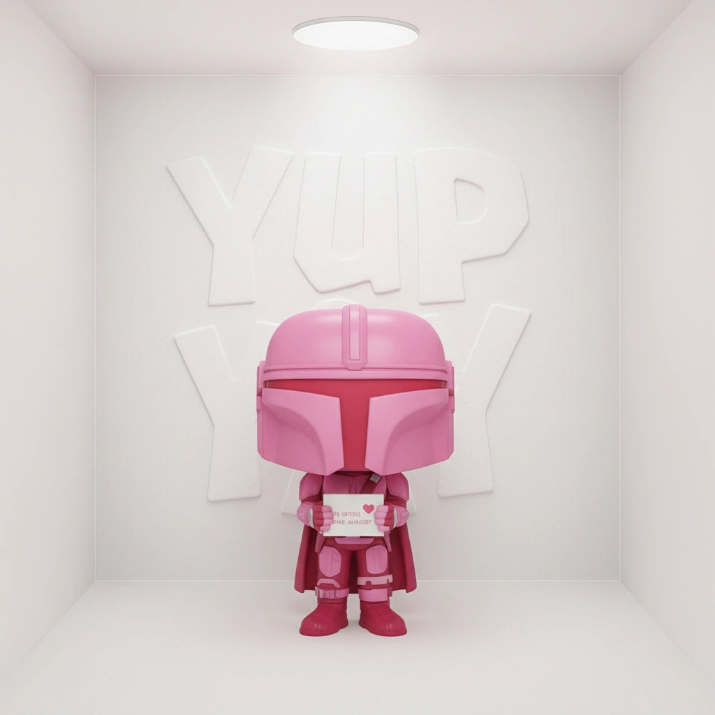 Funko Pop! Star Wars: Valentines - The Mandalorian #495