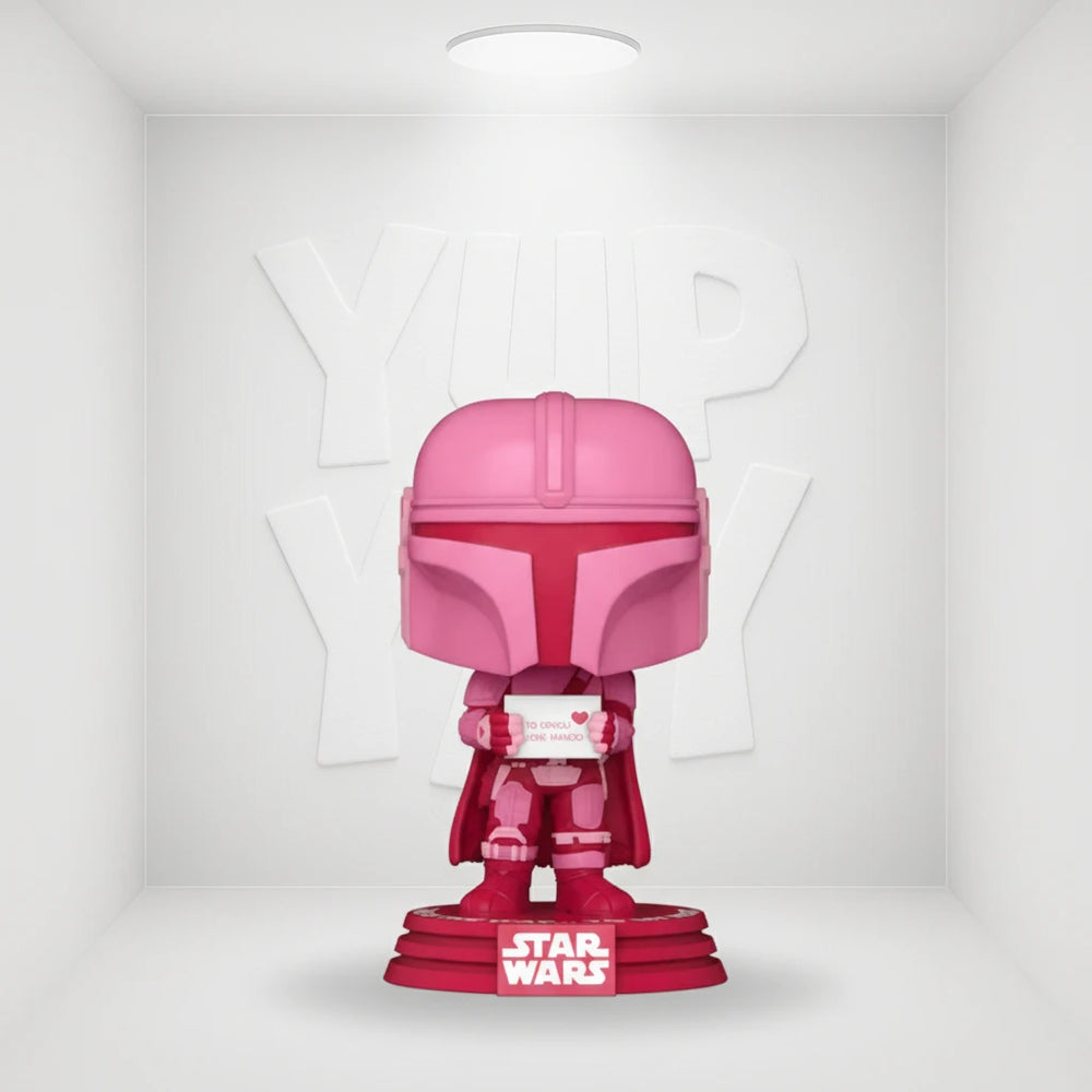 Funko Pop! Star Wars: Valentines - The Mandalorian #495