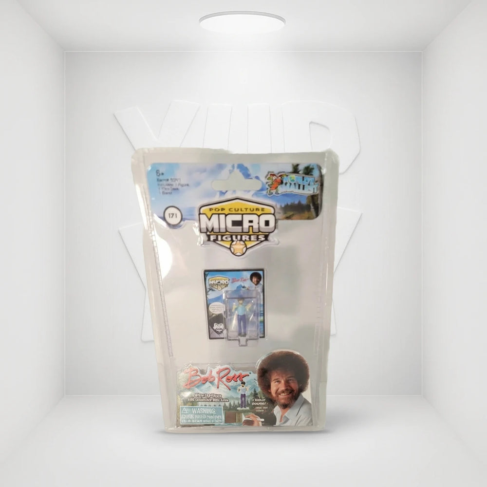 World's Smallest Pop Culture Micro Figures 1.25" - BOB ROSS