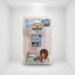 World's Smallest Pop Culture Micro Figures 1.25" - BOB ROSS