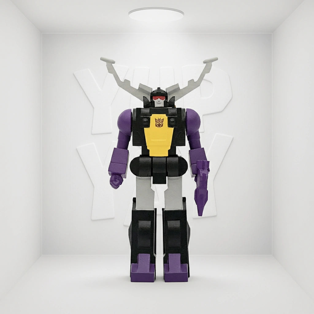 Transformers ReAction Wave 2 Shrapnel Decepticon Action Figure