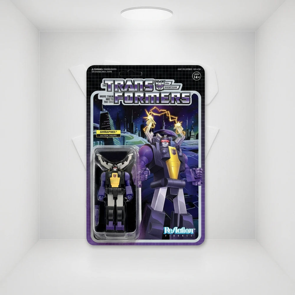 Transformers ReAction Wave 2 Shrapnel Decepticon Action Figure