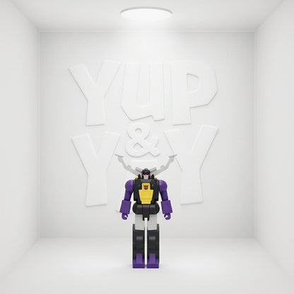 Transformers ReAction Wave 2 Shrapnel Decepticon Action Figure