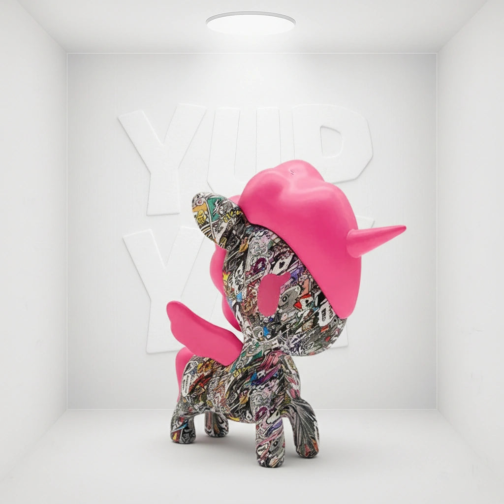 Tokidoki Manga Mania 5-inch Unicorno Vinyl Figure - Candy