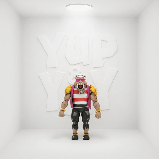 NECA Teenage Mutant Ninja Turtles Pirate Bepop and Pirate Rocksteady 2 Pack