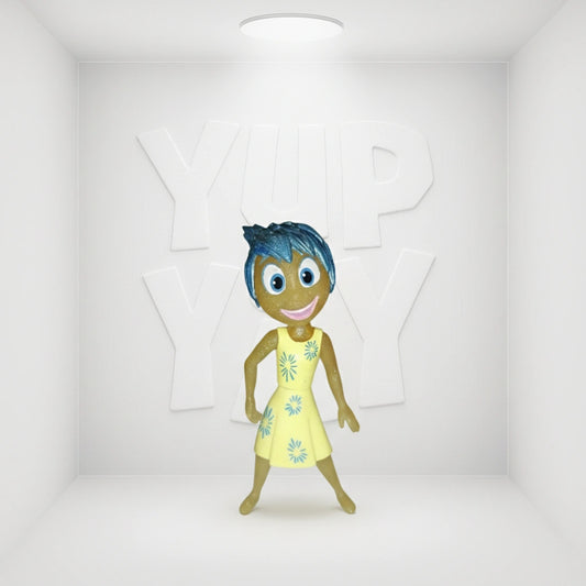 TOMY Disney Pixar INSIDE OUT 2" Mini Figure - Joy