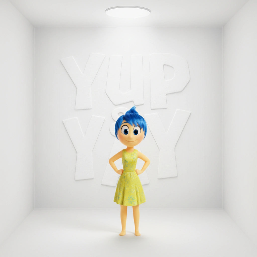 TOMY Disney Pixar INSIDE OUT 2" Mini Figure - Sadness