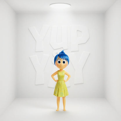 TOMY Disney Pixar INSIDE OUT 2" Mini Figure - Sadness