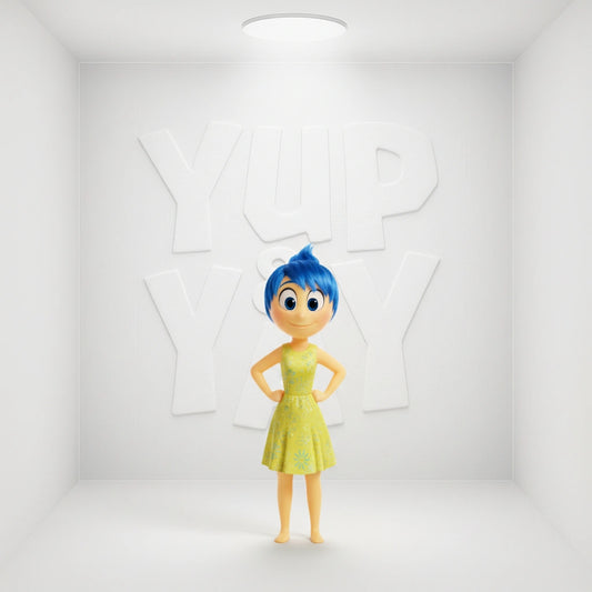 TOMY Disney Pixar INSIDE OUT 2" Mini Figure - Sadness