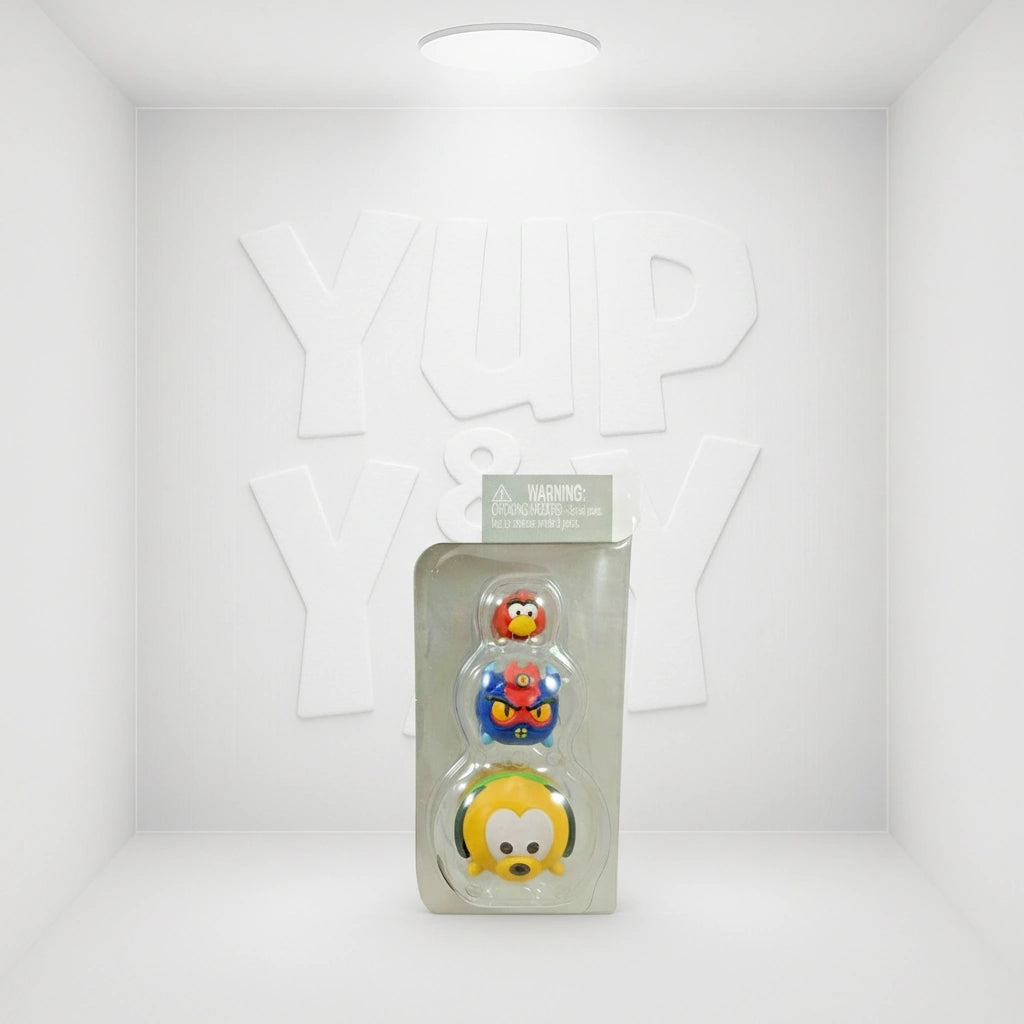 Disney Tsum Tsum Series 3 - Lago, Fred, & Pluto Figures