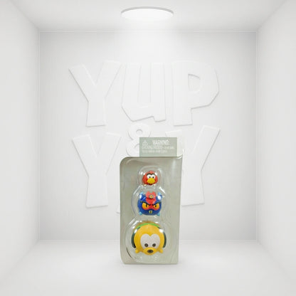 Disney Tsum Tsum Series 3 - Lago, Fred, & Pluto Figures