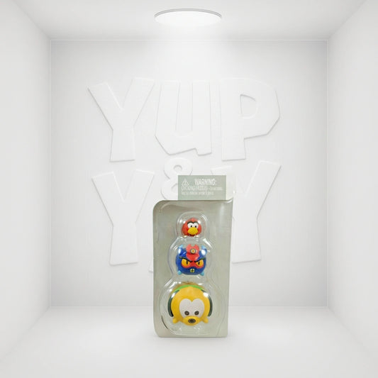 Disney Tsum Tsum Series 3 - Lago, Fred, & Pluto Figures