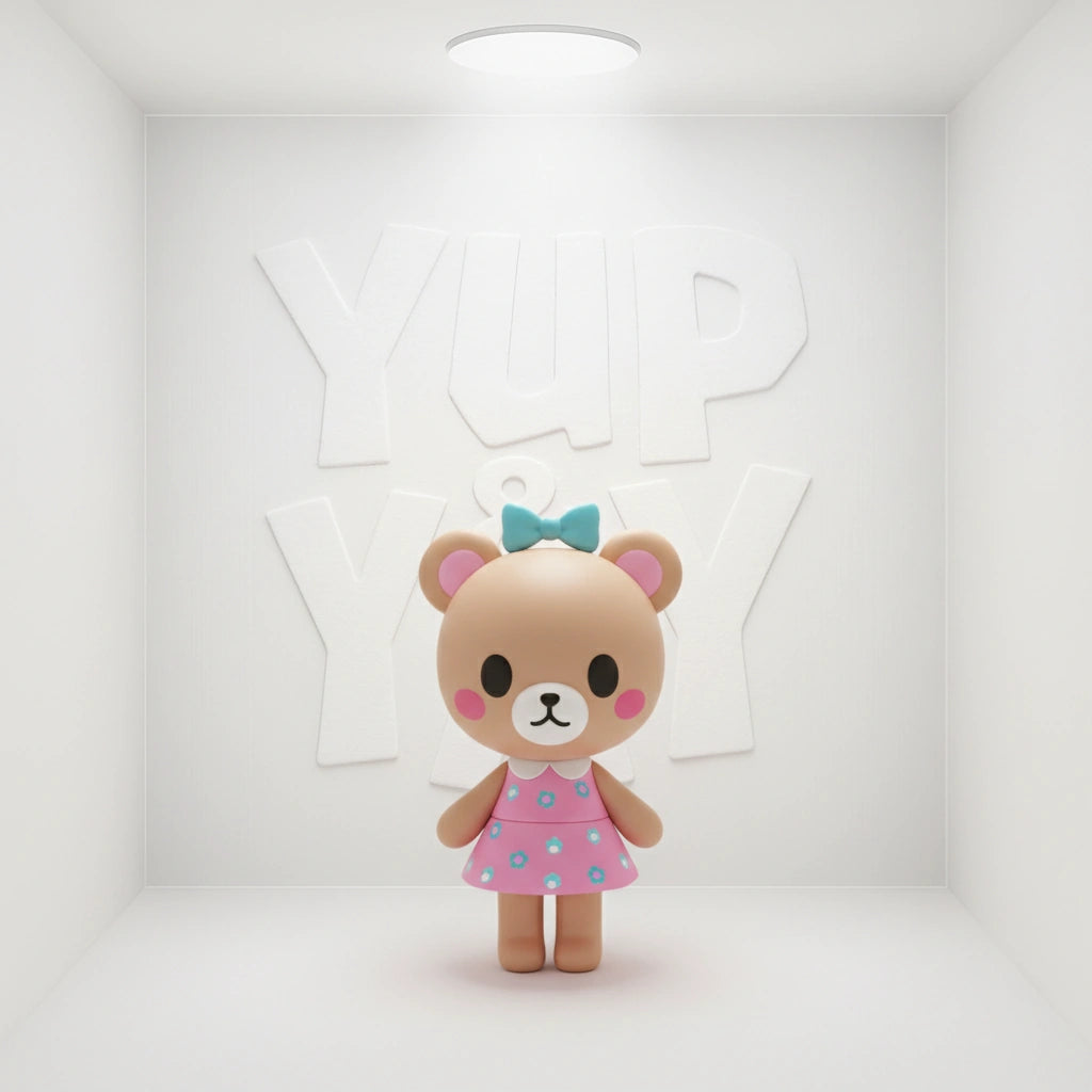 Tokidoki Lumi & Her Beary Cute Friends Blind Box Figure SEALED Pink Lid