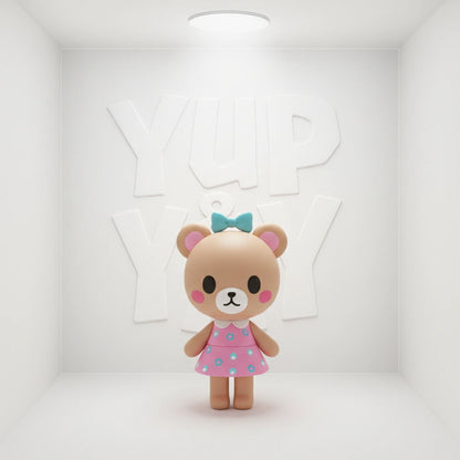 Tokidoki Lumi & Her Beary Cute Friends Blind Box Figure SEALED Pink Lid