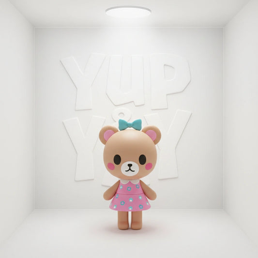 Tokidoki Lumi & Her Beary Cute Friends Blind Box Figure SEALED Pink Lid