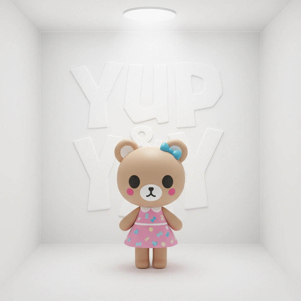 Tokidoki Lumi & Her Beary Cute Friends Blind Box Figure SEALED Purple Lid