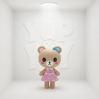 Tokidoki Lumi & Her Beary Cute Friends Blind Box Figure SEALED Purple Lid