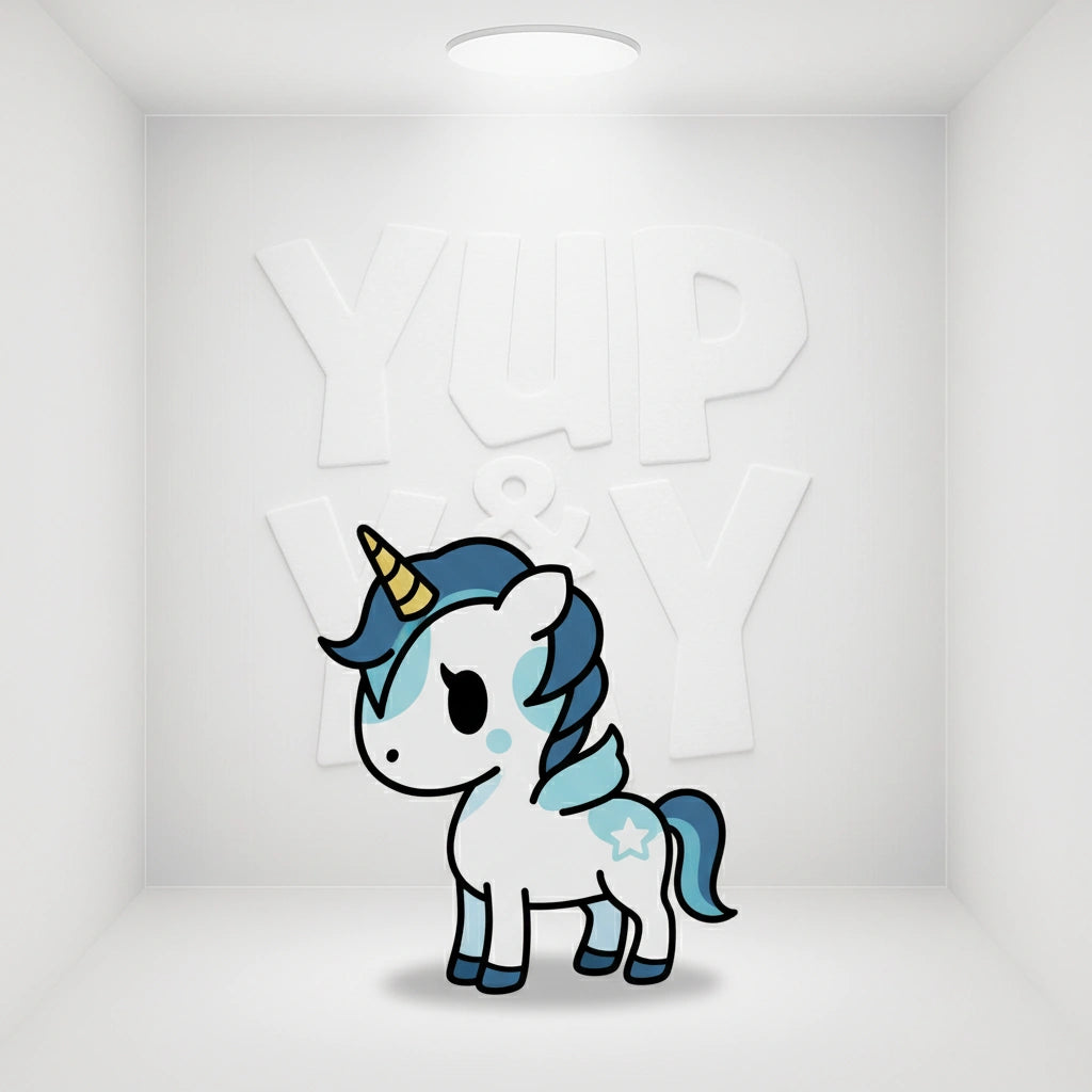 Tokidoki Unicorno Puffy Stickers