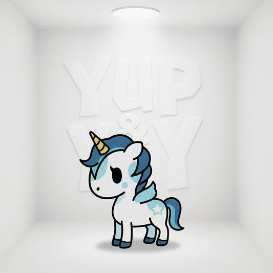 Tokidoki Unicorno Puffy Stickers