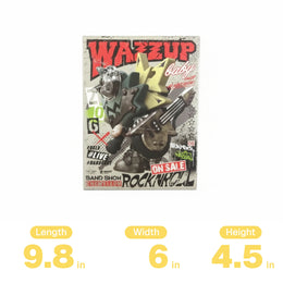 Lam Toys x Wazzup Family - Wazzup Baby Rock-n-Roll Chameleon Vol. 8 Display (Case of 6)